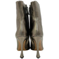 Load image into Gallery viewer, Alexandre Birman Pewter Metallic Leather Myra 100 Boots