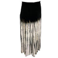 Load image into Gallery viewer, Proenza Schouler Black Multi Velvet Maxi Skirt