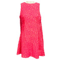 Load image into Gallery viewer, Brandon Maxwell Pink Textured Cape Back Mini Dress