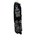 Load image into Gallery viewer, Figue Black Kali Sequined and Embroidered Cotton Midi Dress