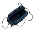 Load image into Gallery viewer, Bottega Veneta Navy Leather Pouch with Strap