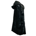 Load image into Gallery viewer, Akris Black Reversible Broadtail Lamb Fur Zip Front Coat