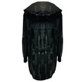 Load image into Gallery viewer, Akris Black Reversible Broadtail Lamb Fur Zip Front Coat