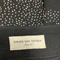 Load image into Gallery viewer, Dries Van Noten Black Bead Embellished Crepe Dress Pants