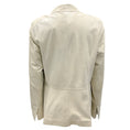 Load image into Gallery viewer, Lafayette 148 New York Silver One-Button Goat Suede Jacket