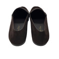 Load image into Gallery viewer, Christian Dior Brown / Gold CD Logo Embellished Suede Leather Loafers / Flats