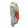 Load image into Gallery viewer, Comme des Garcons Men's Grey Brett Westfall Big Strawberry Hoodie
