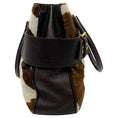 Load image into Gallery viewer, Dolce & Gabbana Y2K Brown / White Pony Hair Satchel