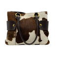 Load image into Gallery viewer, Dolce & Gabbana Y2K Brown / White Pony Hair Satchel
