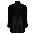 Load image into Gallery viewer, Jil Sander Black Mandarin Collar Sheer Crepe Jacket