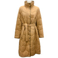 Load image into Gallery viewer, Akris Punto Malt Belted Mid Length Puffer Coat