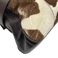 Load image into Gallery viewer, Dolce & Gabbana Y2K Brown / White Pony Hair Satchel