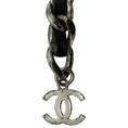 Load image into Gallery viewer, Chanel Vintage 1996 Black Leather Chain Belt
