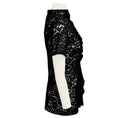 Load image into Gallery viewer, Proenza Schouler Black Short Sleeved Floral Lace Top
