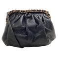 Load image into Gallery viewer, Chanel Vintage 1980's Black Nappa Leather Frame Bag with Chain Detail