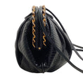 Load image into Gallery viewer, Chanel Vintage 1980's Black Nappa Leather Frame Bag with Chain Detail