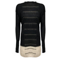 Load image into Gallery viewer, Rick Owens Black / Pearl Mastodon Collection Mohair and Wool Knit Dress