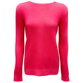 Load image into Gallery viewer, Lamberto Losani Fuchsia Cashmere Knit Pullover Sweater