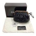 Load image into Gallery viewer, Chanel Vintage 1980's Black Nappa Leather Frame Bag with Chain Detail