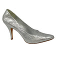 Load image into Gallery viewer, Maison Margiela Silver Metallic Crinkled Leather Pumps