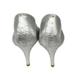 Load image into Gallery viewer, Maison Margiela Silver Metallic Crinkled Leather Pumps