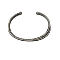 Load image into Gallery viewer, David Yurman Crossover Two Row Bracelet in Sterling Silver with Diamonds, 6mm