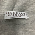 Load image into Gallery viewer, Brunello Cucinelli Grey Cashmere and Silk Fine Knit Sweater