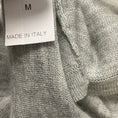Load image into Gallery viewer, Brunello Cucinelli Grey Cashmere and Silk Fine Knit Sweater