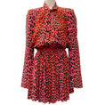 Load image into Gallery viewer, Zadig & Voltaire Rose Leopard Silk Ryde Dress