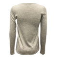 Load image into Gallery viewer, Brunello Cucinelli Grey Cashmere and Silk Fine Knit Sweater