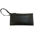 Load image into Gallery viewer, Akris Dark Green Ostrich Leather Wristlet
