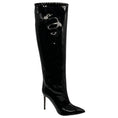 Load image into Gallery viewer, Identita Black Patent Leather High Heeled Tall Boots