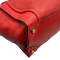 Load image into Gallery viewer, Celine Red Leather Luggage Shopper Bag