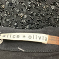 Load image into Gallery viewer, Alice + Olivia Black Sequin and Bead Embellished Skirt
