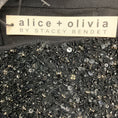 Load image into Gallery viewer, Alice + Olivia Black Sequin and Bead Embellished Skirt