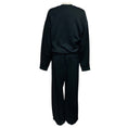 Load image into Gallery viewer, The Attico Black Logo Embossed Crewneck Fleece Sweatshirt and Carter Lounge Pants