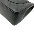 Load image into Gallery viewer, Chanel 2013 Black Caviar Leather Double Flap Shoulder Bag
