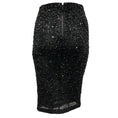 Load image into Gallery viewer, Alice + Olivia Black Sequin and Bead Embellished Skirt