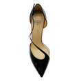 Load image into Gallery viewer, Francesco Russo Black Patent Leather and Lucite Pumps