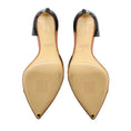 Load image into Gallery viewer, Francesco Russo Black Patent Leather and Lucite Pumps