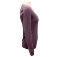 Load image into Gallery viewer, Brunello Cucinelli Purple Fine Knit Cashmere Sweater