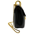 Load image into Gallery viewer, Chloe Black Leather Drew Small Saddle Bag