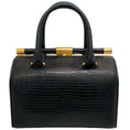 Load image into Gallery viewer, Tyler Ellis Black Lizard Small Jamie Doctor Bag