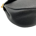 Load image into Gallery viewer, Chloe Black Leather Drew Small Saddle Bag