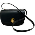 Load image into Gallery viewer, Savette Black Leather Tondo 22 Bag