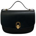 Load image into Gallery viewer, Savette Black Leather Tondo 22 Bag
