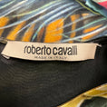 Load image into Gallery viewer, Roberto Cavalli Multicolor Paradise Found Print Peplum Satin Dress