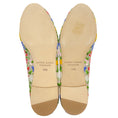 Load image into Gallery viewer, Manolo Blahnik Pink Multi Floral Mesh Verdino Verona Flats