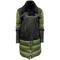 Load image into Gallery viewer, Henry Beguelin Black / Green Pacaja Shearling Jacket
