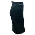 Load image into Gallery viewer, Dolce & Gabbana Black Stretch Satin Pencil Skirt